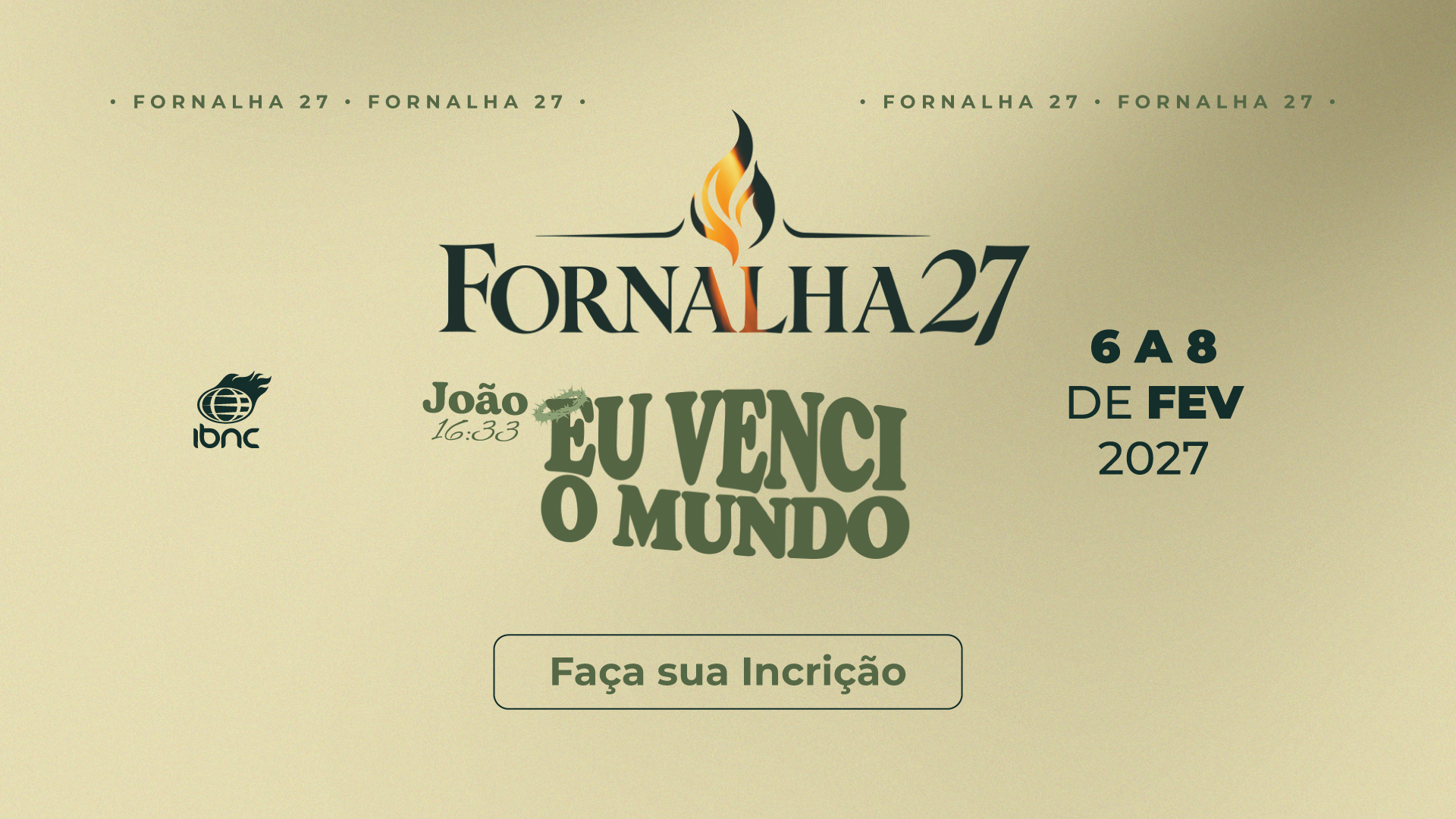 Arte da campanha FORNALHA 27